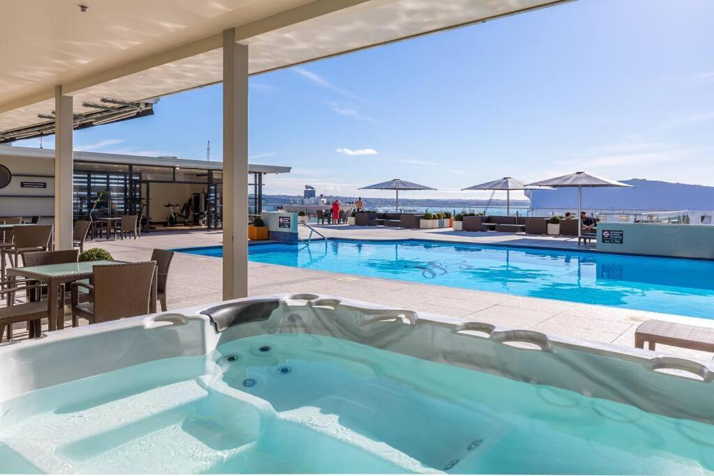 Heritage Haven By Viaduct Cbd - Pool Gym Tennis Окленд Экстерьер фото